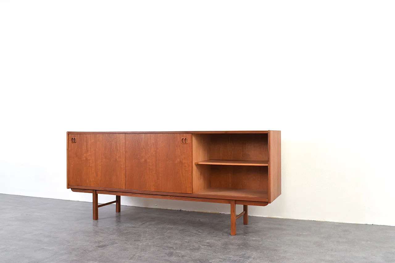 Mid-Century Teak Sideboard by Klippan Korsør for Ikea, 1960s 14