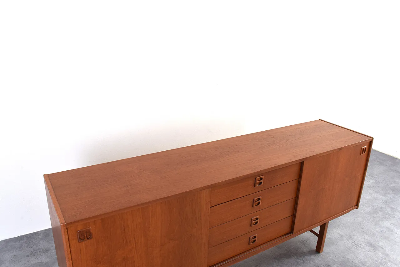 Mid-Century Teak Sideboard by Klippan Korsør for Ikea, 1960s 15