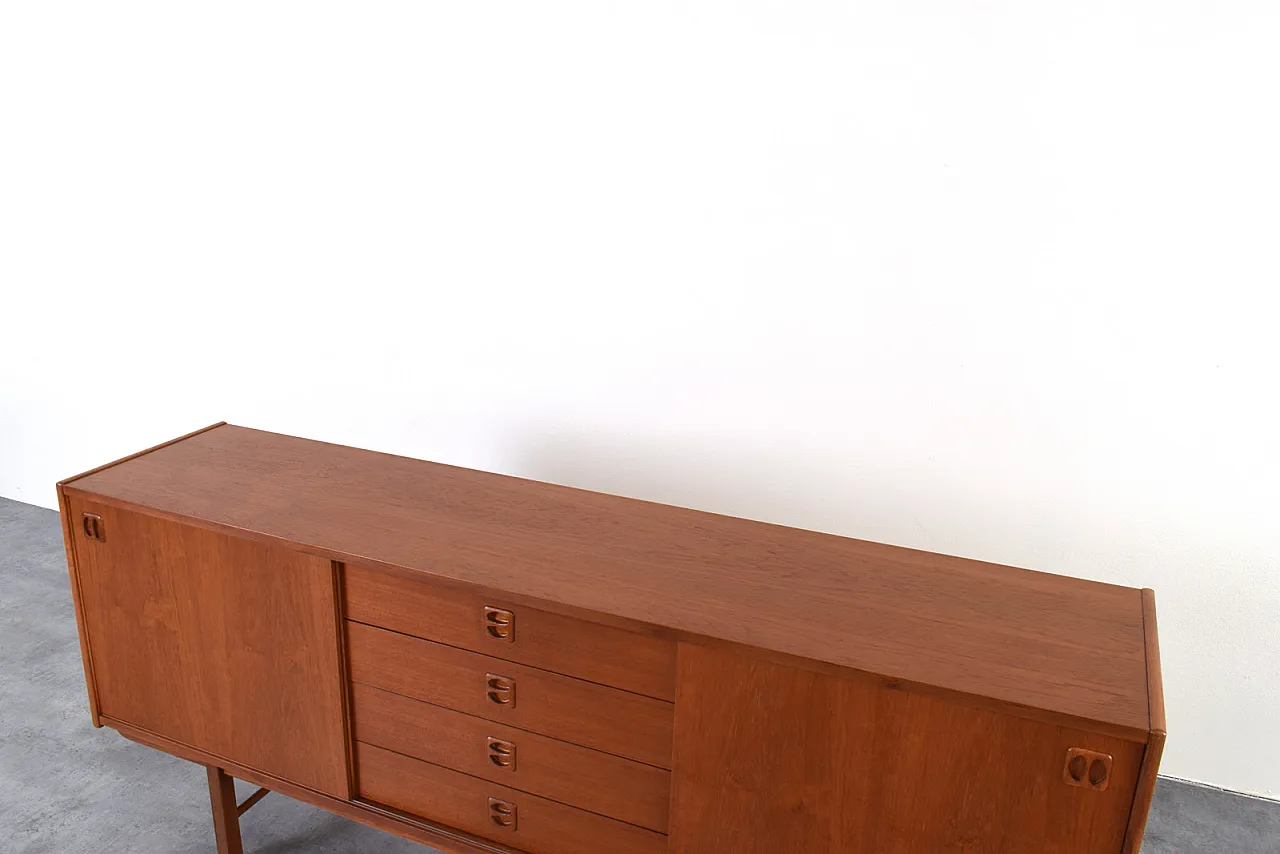 Mid-Century Teak Sideboard by Klippan Korsør for Ikea, 1960s 16