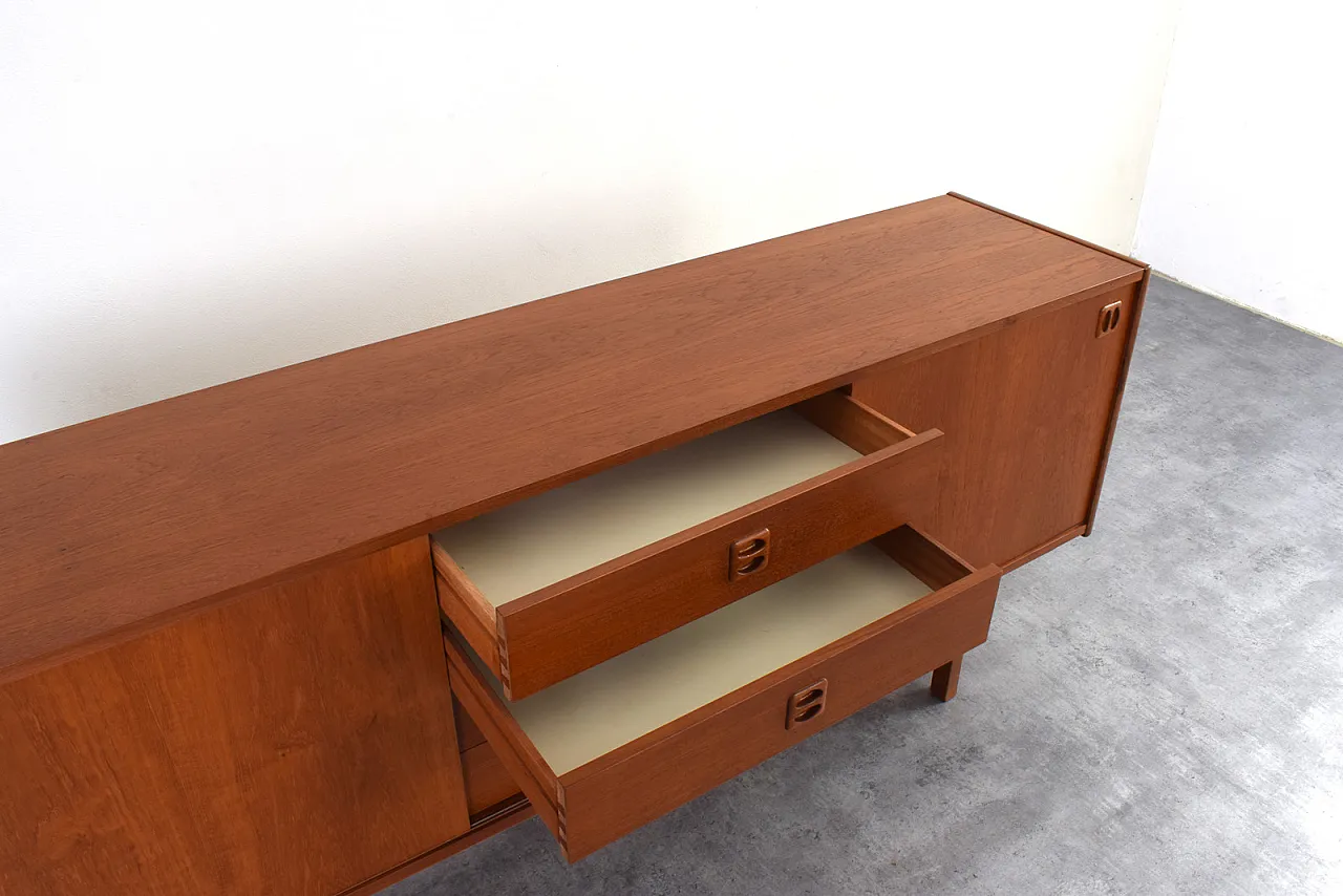 Mid-Century Teak Sideboard by Klippan Korsør for Ikea, 1960s 17