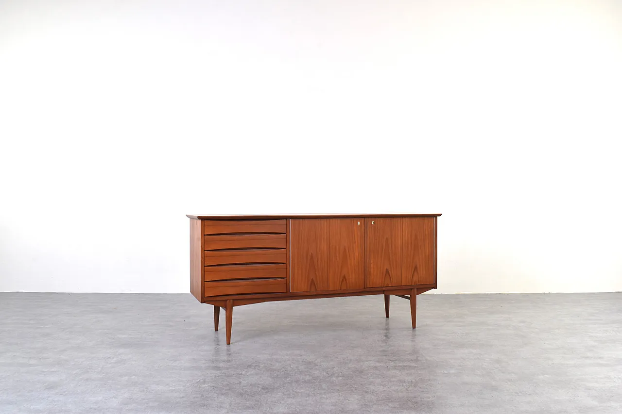 Mid-Century Teak Sideboard by Frederik Kayser, 1960s 3