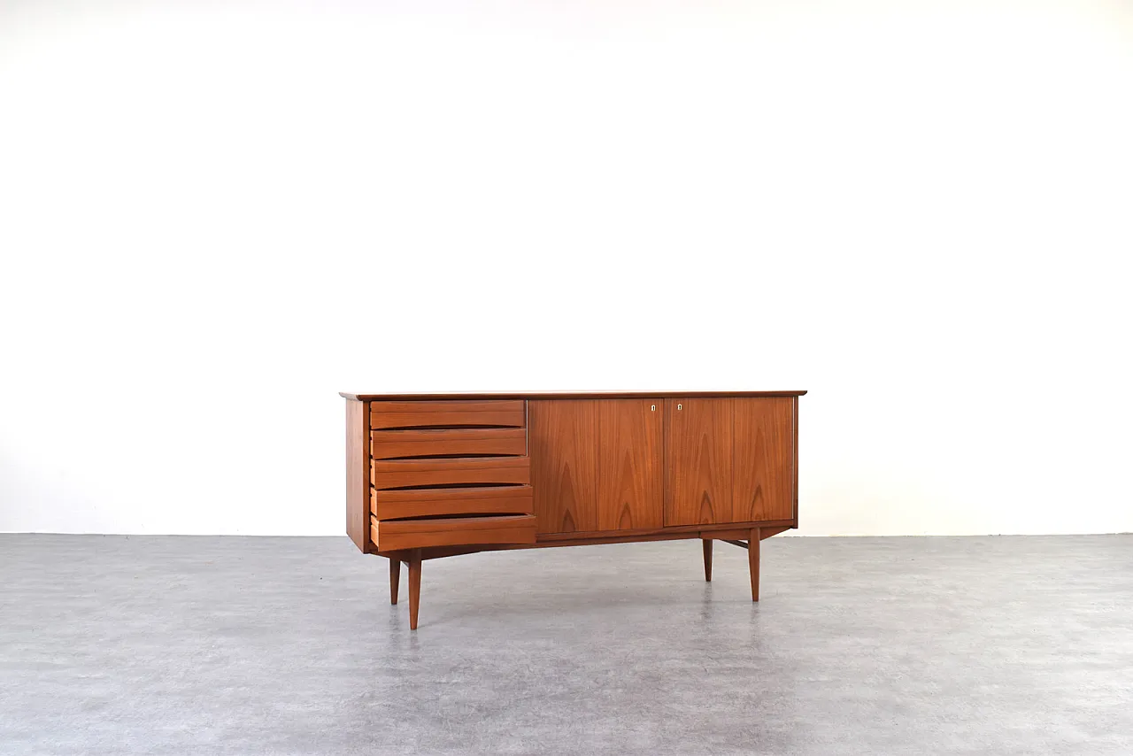 Mid-Century Teak Sideboard by Frederik Kayser, 1960s 5