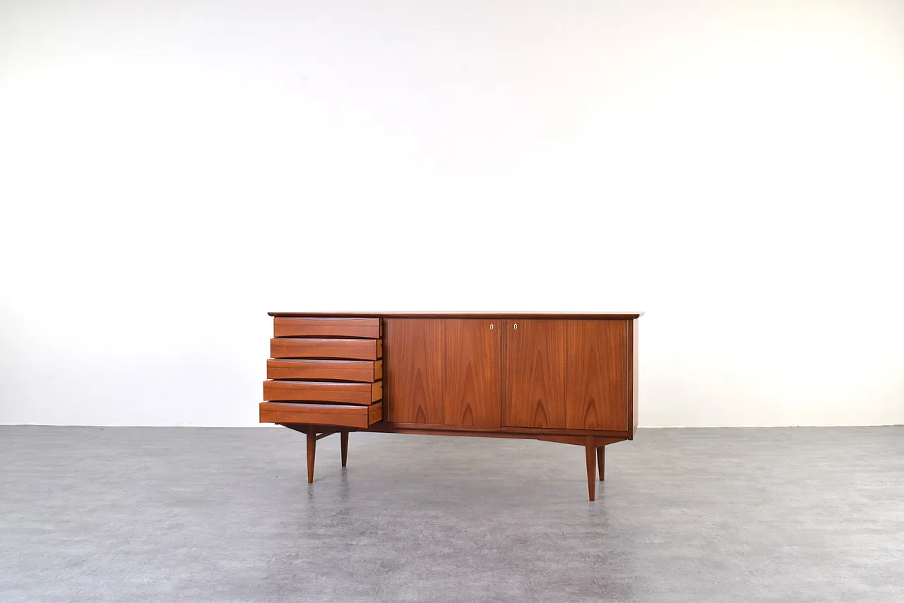 Mid-Century Teak Sideboard by Frederik Kayser, 1960s 6