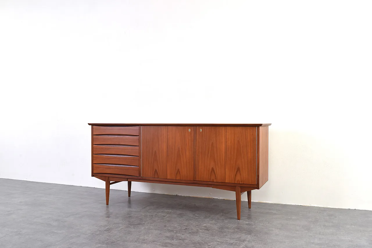 Mid-Century Teak Sideboard by Frederik Kayser, 1960s 10