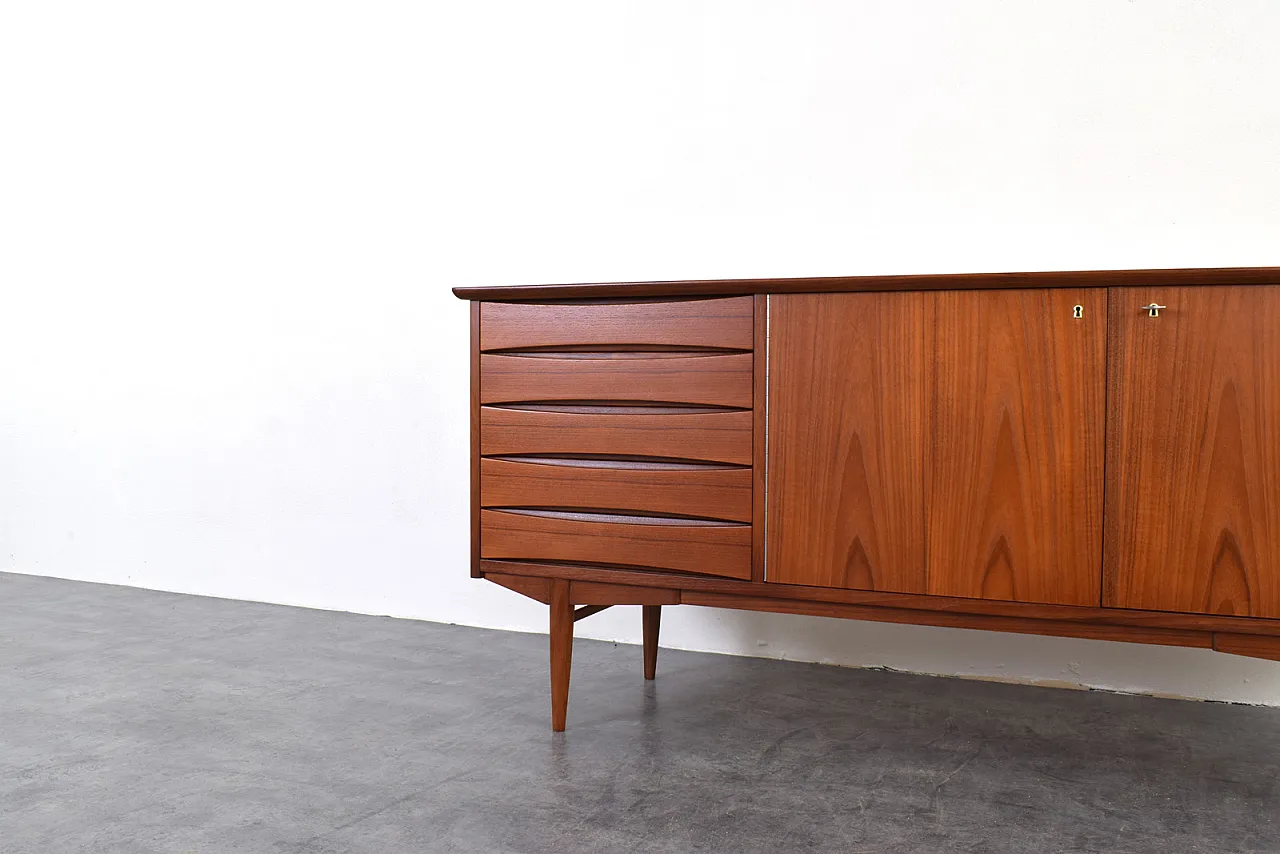 Mid-Century Teak Sideboard by Frederik Kayser, 1960s 16