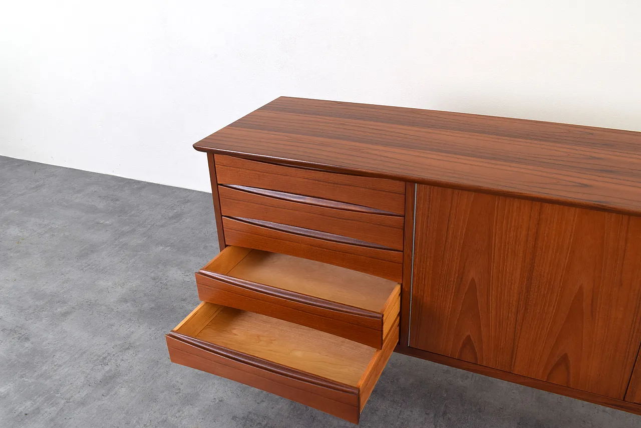 Mid-Century Teak Sideboard by Frederik Kayser, 1960s 23