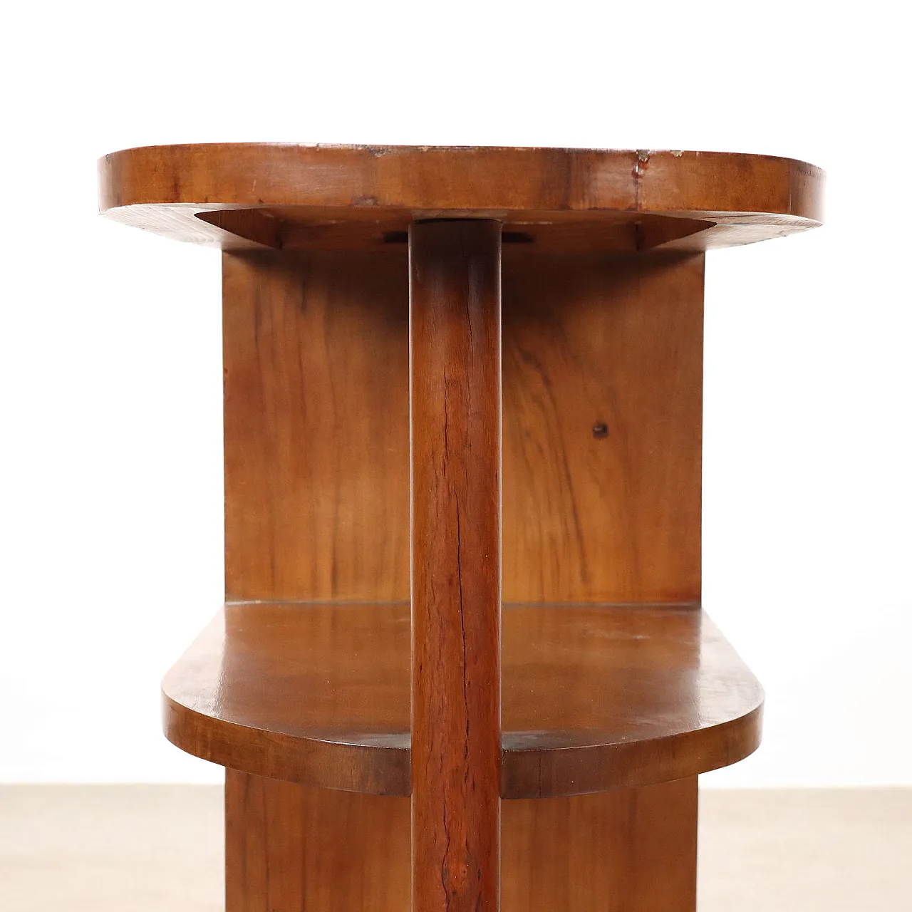 Tavolino Decò  impiallacciato in noce, '900 3