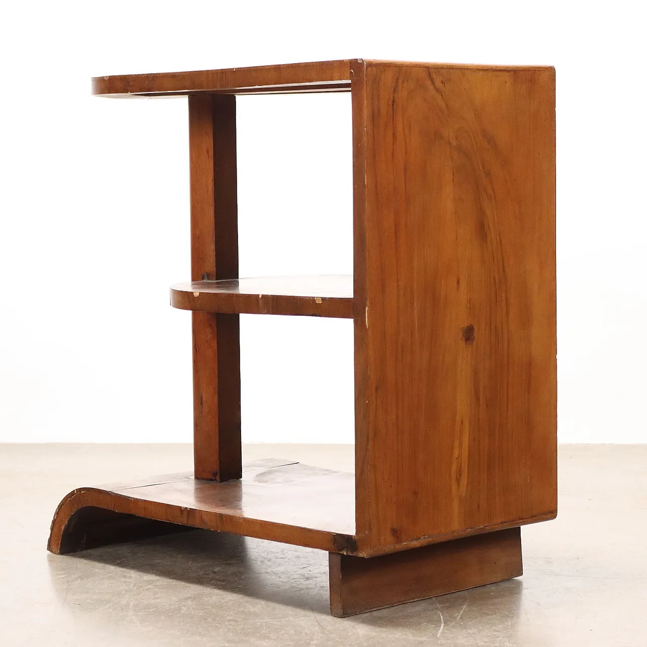 Tavolino Decò  impiallacciato in noce, '900 8