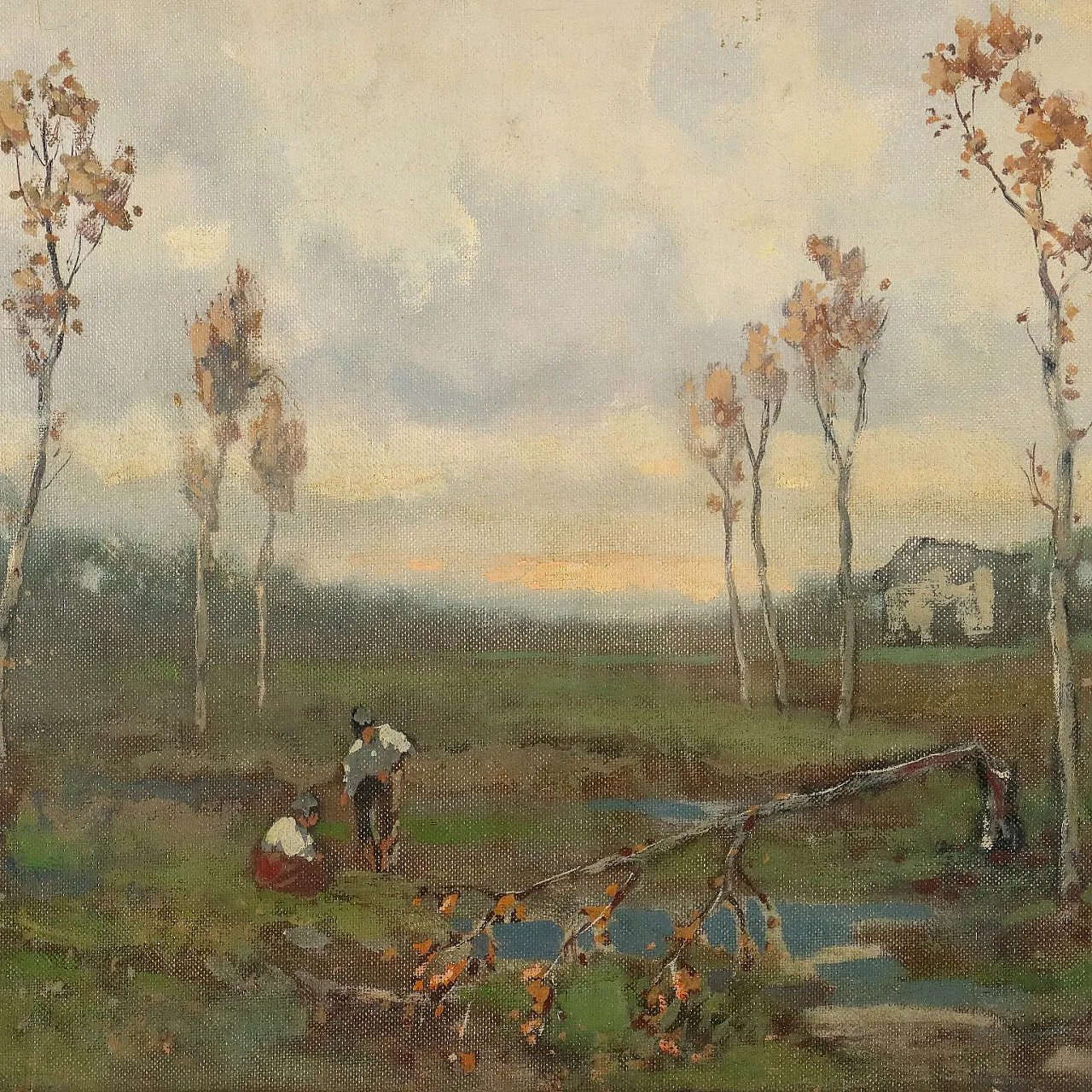 Modern painting by Gignus, oil on canvas, 20th century 3
