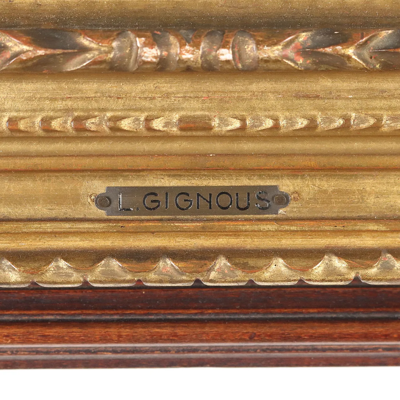 Modern painting by Gignus, oil on canvas, 20th century 8