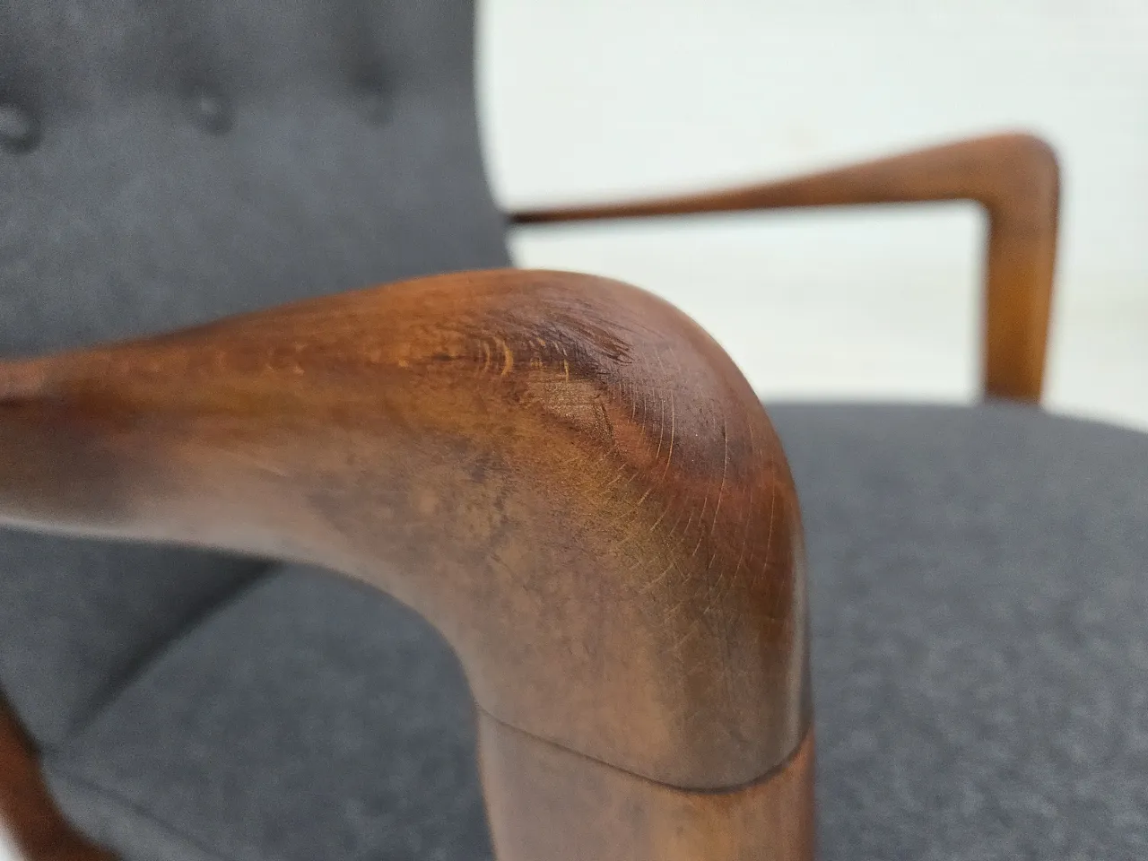 Danish armchair by Fritz Hansen model 8000/8020, 1960s 5