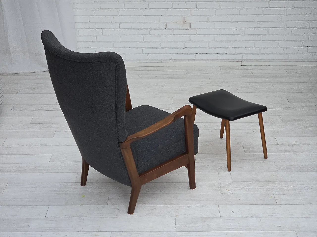 Danish armchair by Fritz Hansen model 8000/8020, 1960s 7