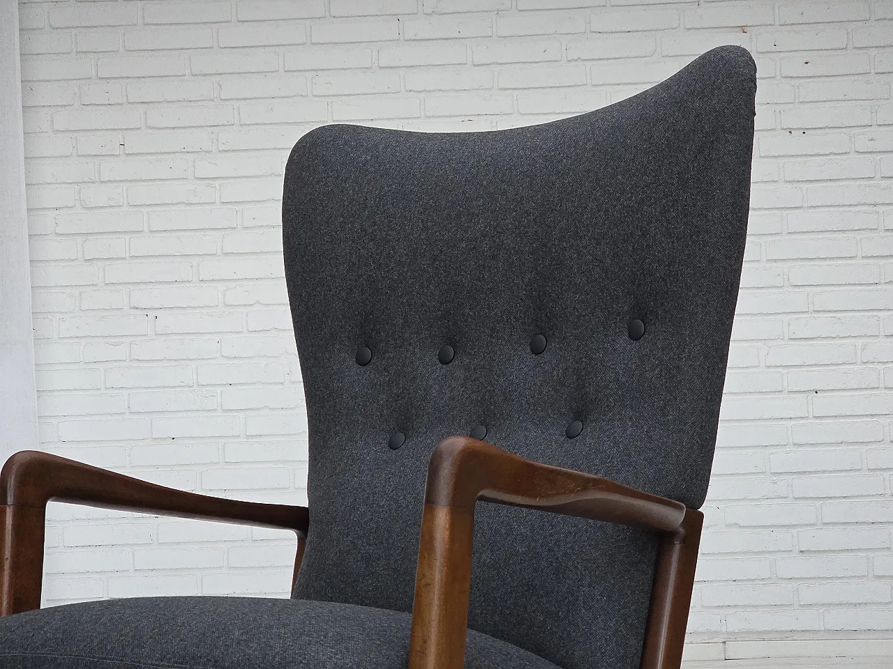 Danish armchair by Fritz Hansen model 8000/8020, 1960s 20