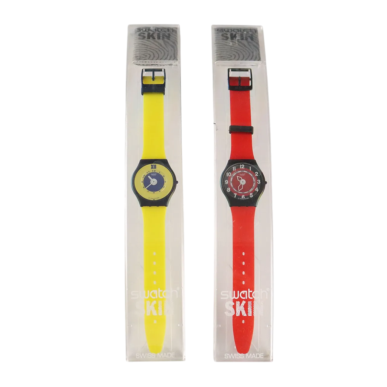 Coppia di orologi Skin ultrasottili, anni 2000 7