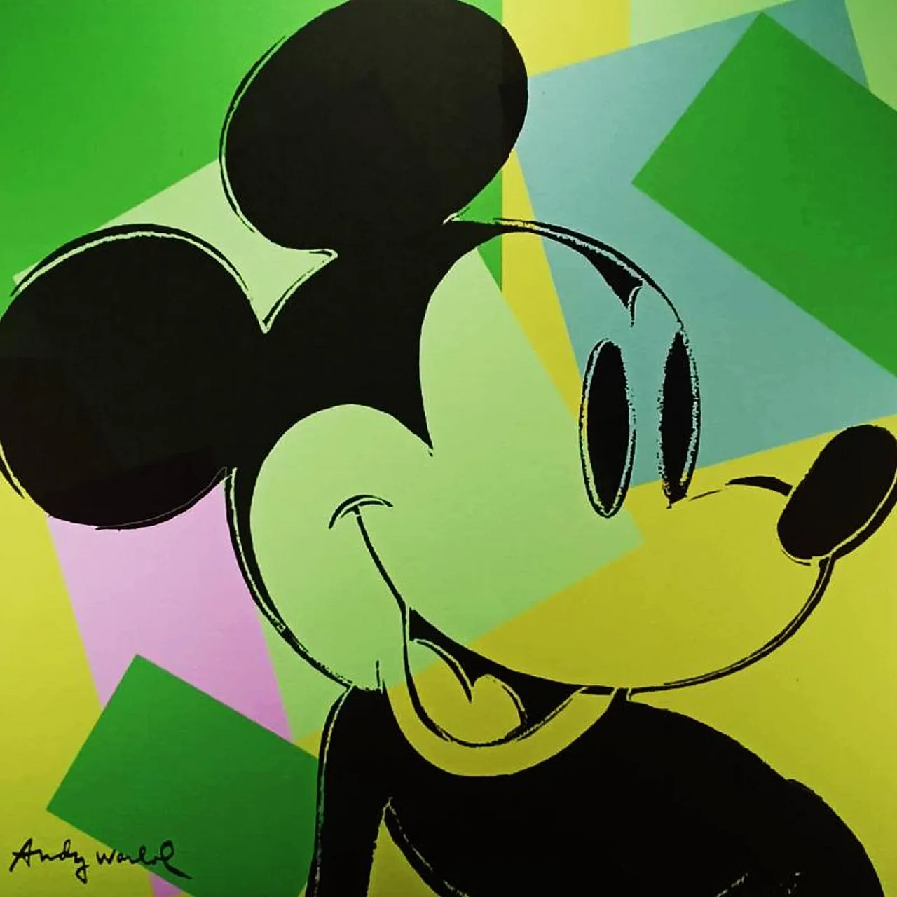 Andy Warhol, Mickey Mouse, limited edition lithograph by CMOA, 1980s 1