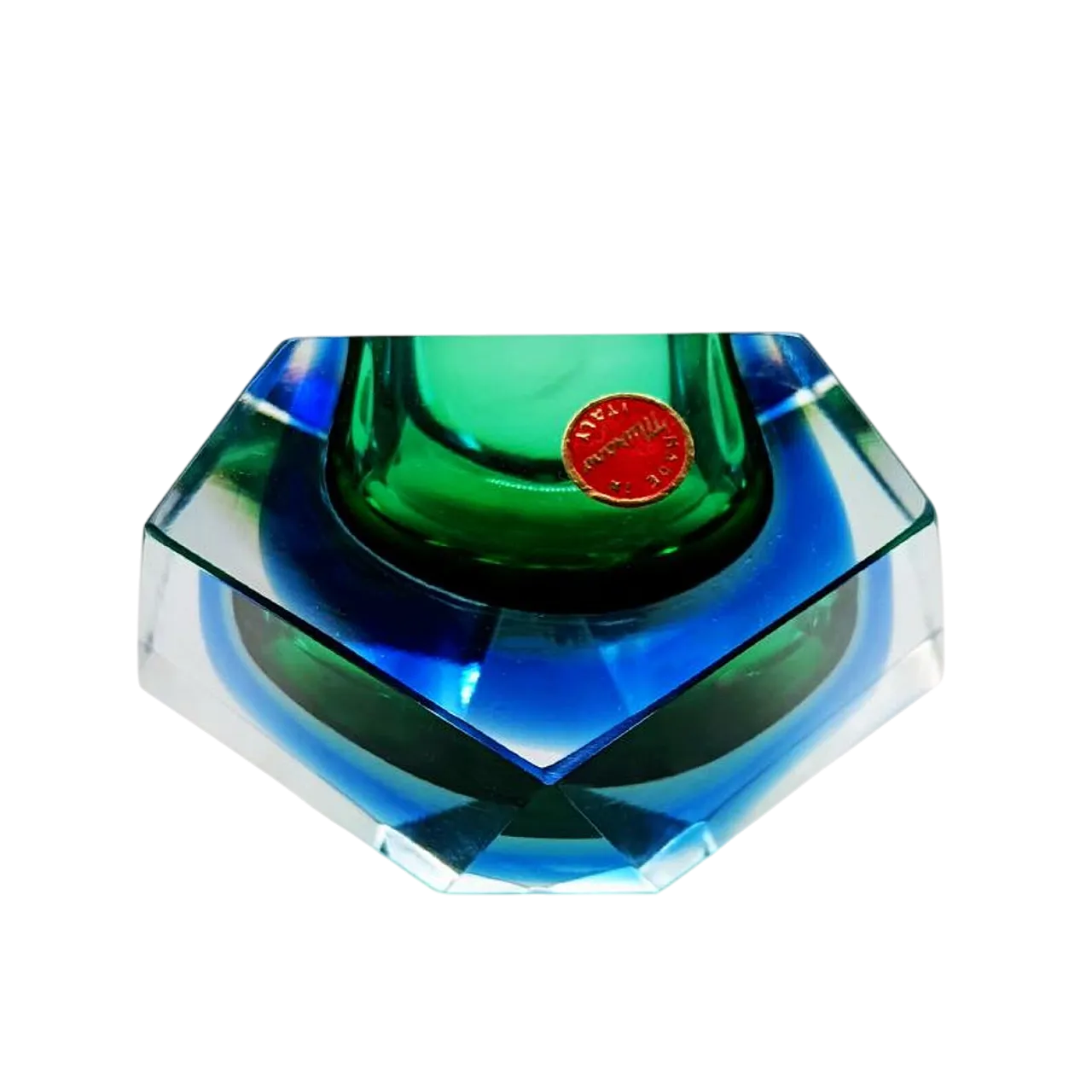 Posacenere in vetro di Murano di Flavio Poli per Seguso, anni '60 6