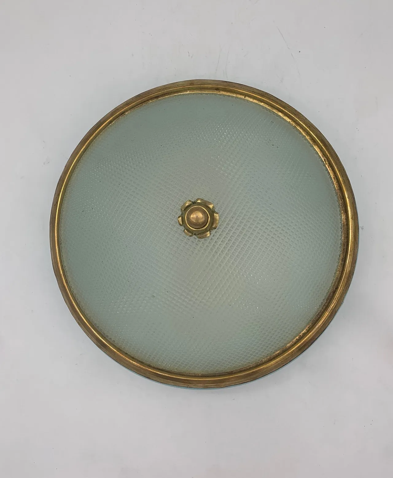 Plafoniera singola attribuita Fontana Arte, '900 4