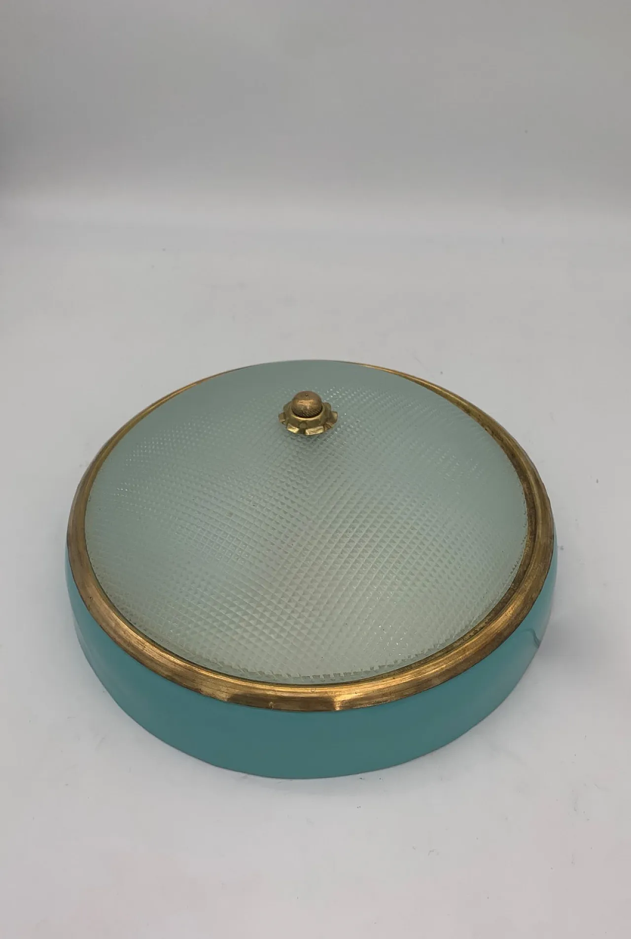 Plafoniera singola attribuita Fontana Arte, '900 6