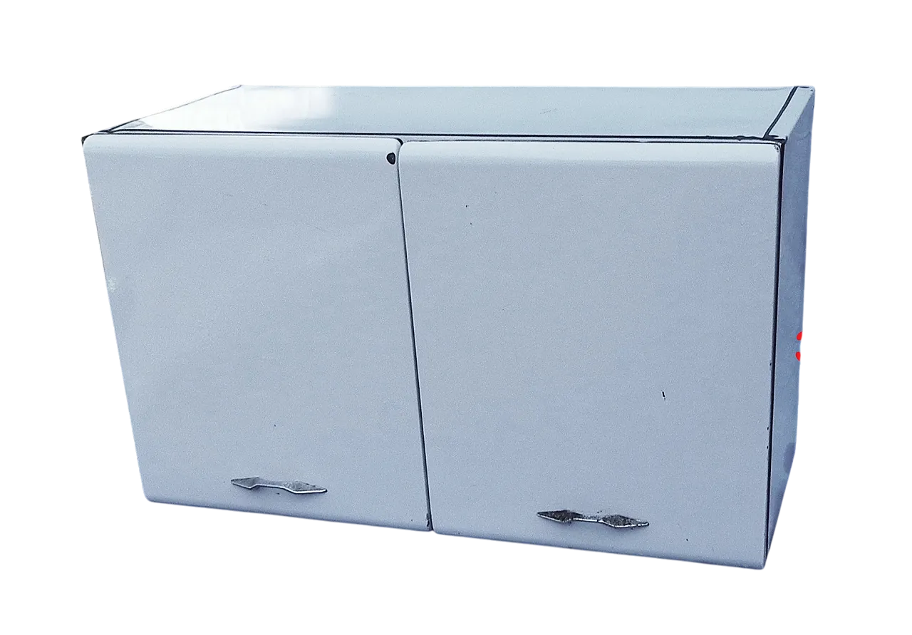 Pensile in lamiera smaltata, anni '50 7