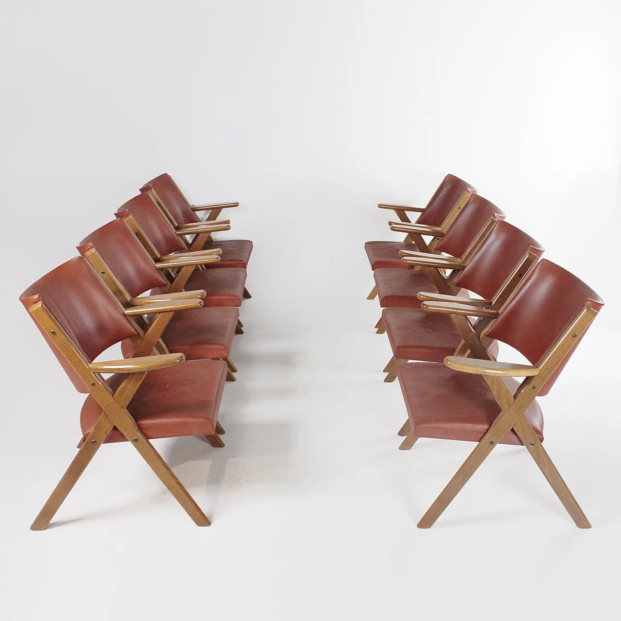 Poltroncina Dal Vera, anni '50, disponibili n. otto 1