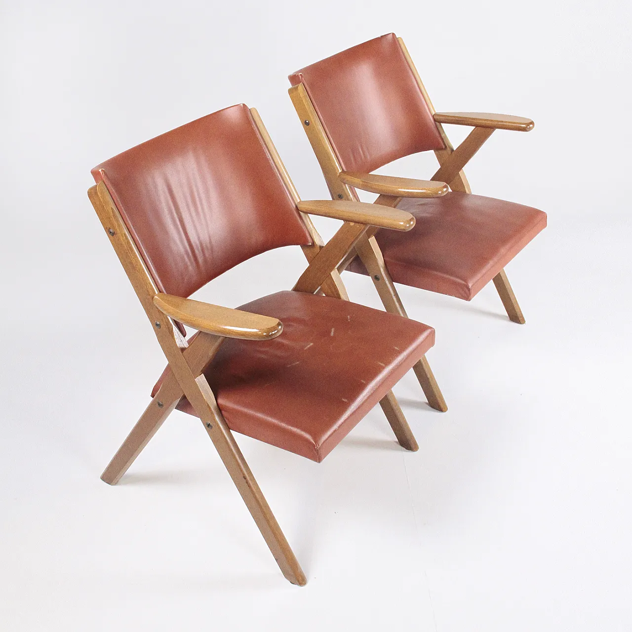 Poltroncina Dal Vera, anni '50, disponibili n. otto 3