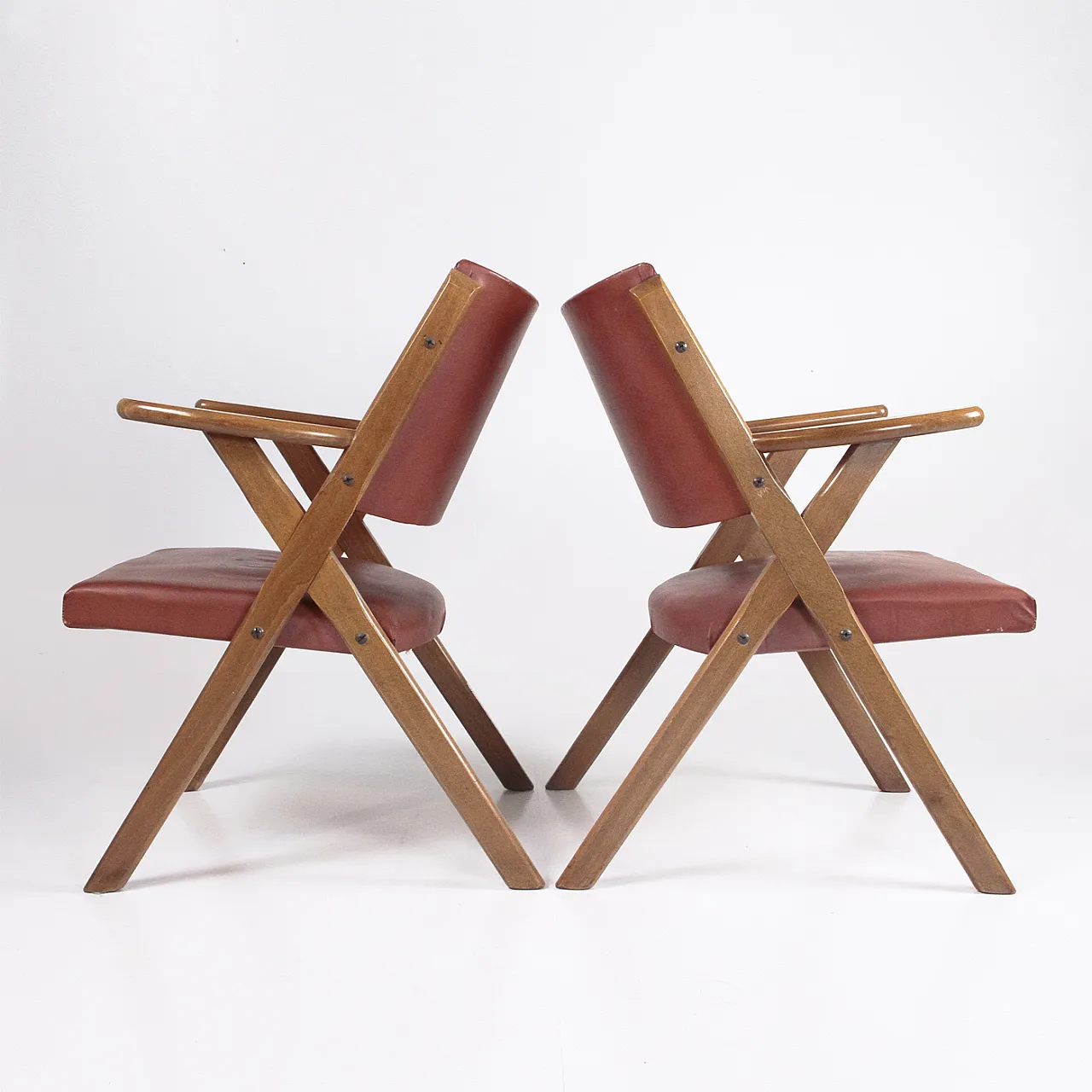 Poltroncina Dal Vera, anni '50, disponibili n. otto 4