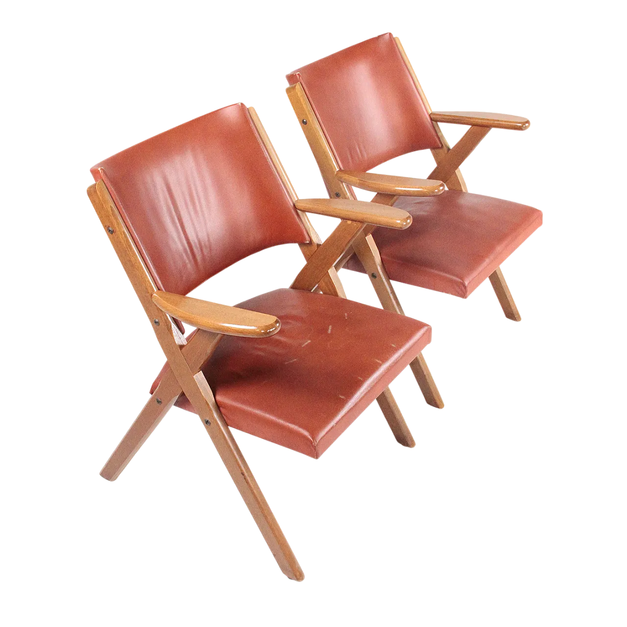 Poltroncina Dal Vera, anni '50, disponibili n. otto 14