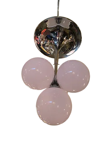 Space Age ceiling light with spheres, 1970s