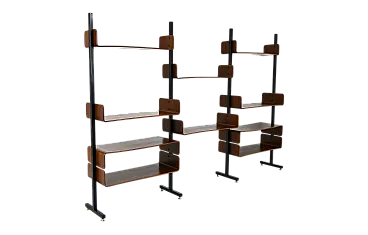 Mobile da parete di Franco Campo e Carlo Graffi per Home Torino, anni '50