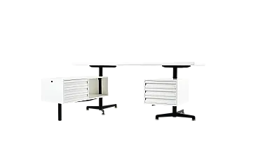 Scrivania di Osvaldo Borsani per Tecno, anni '60