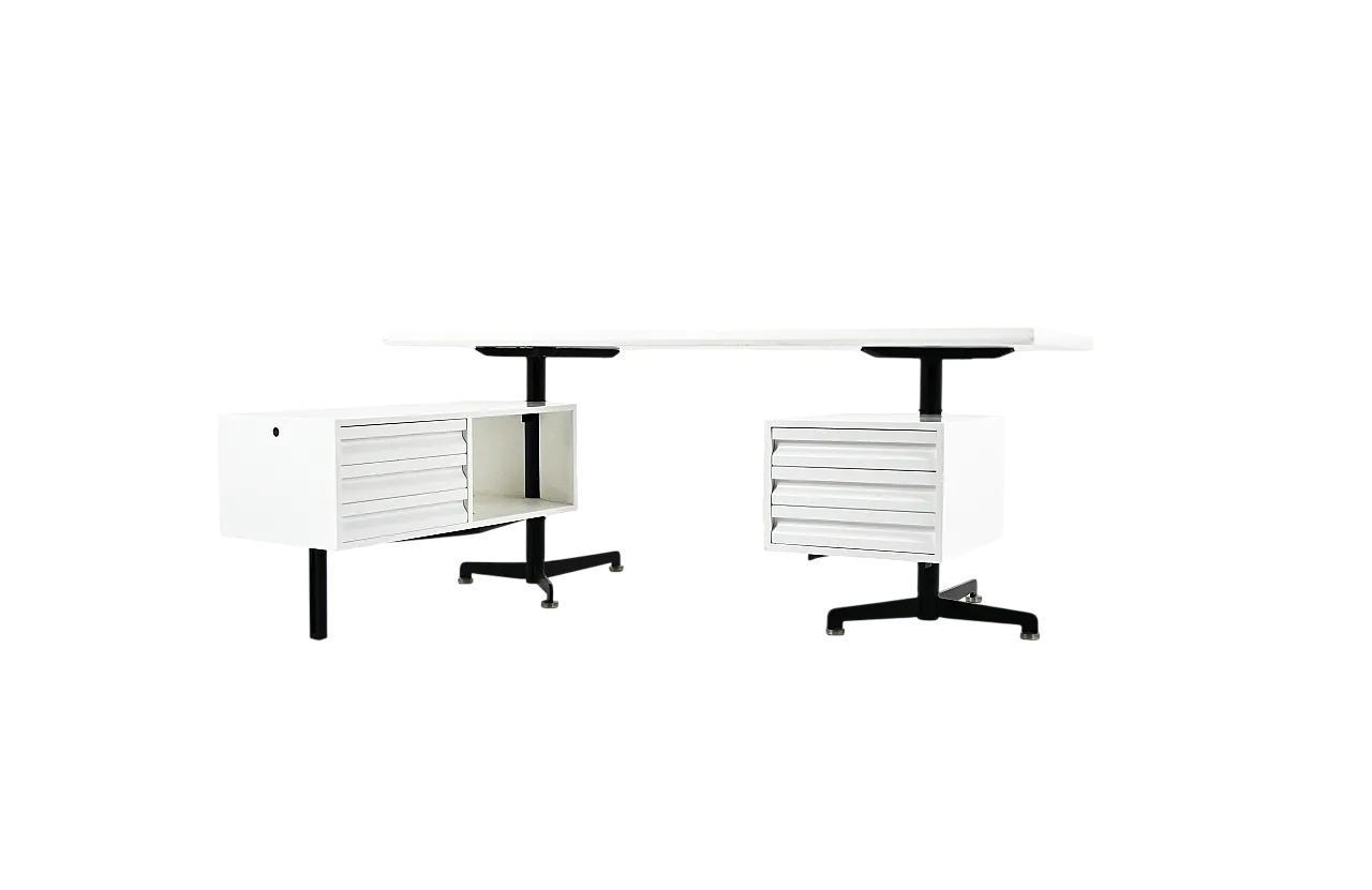 Scrivania di Osvaldo Borsani per Tecno, anni '60 15