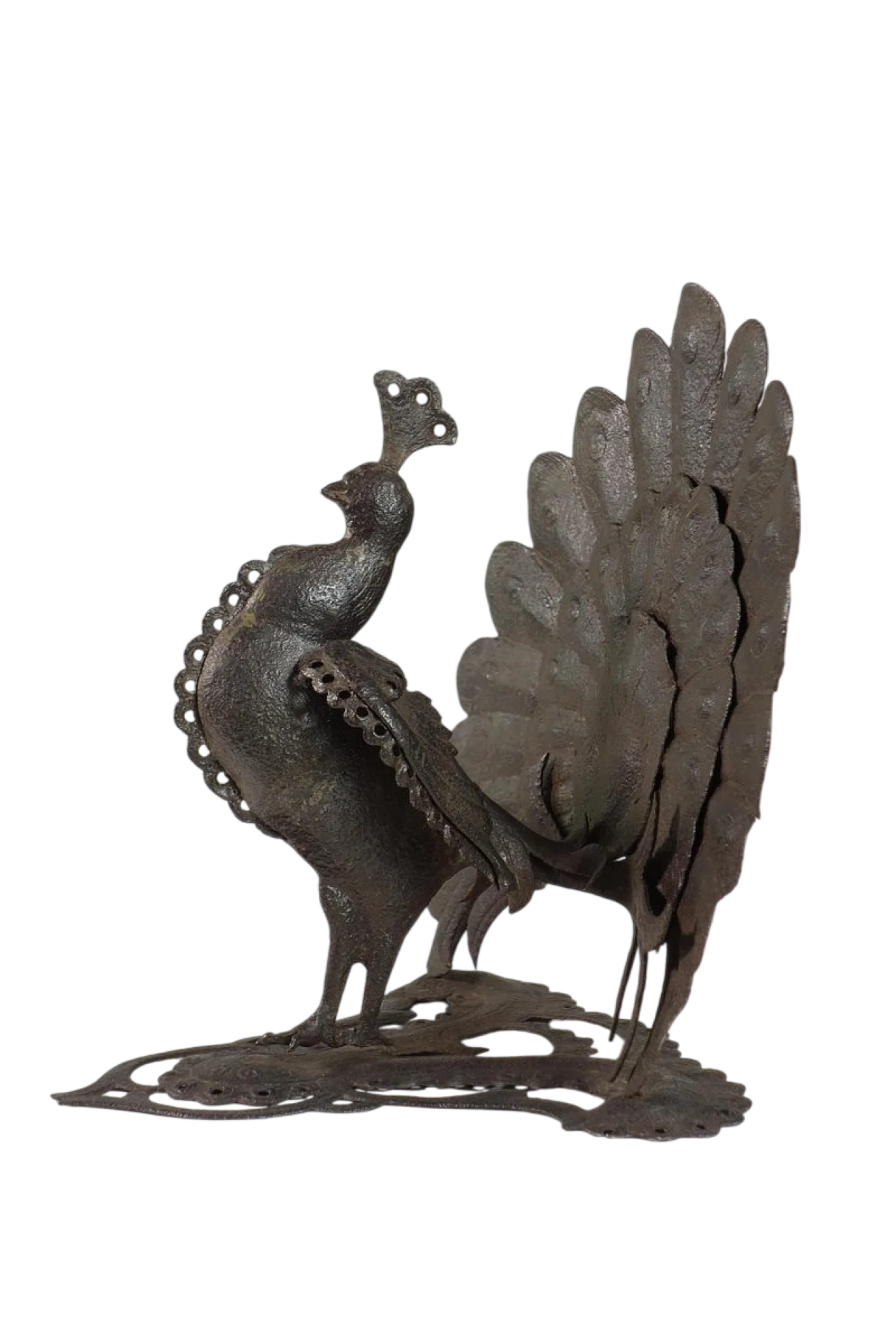 Artista italiano, Pavone, ferro battuto, inizio '900 11