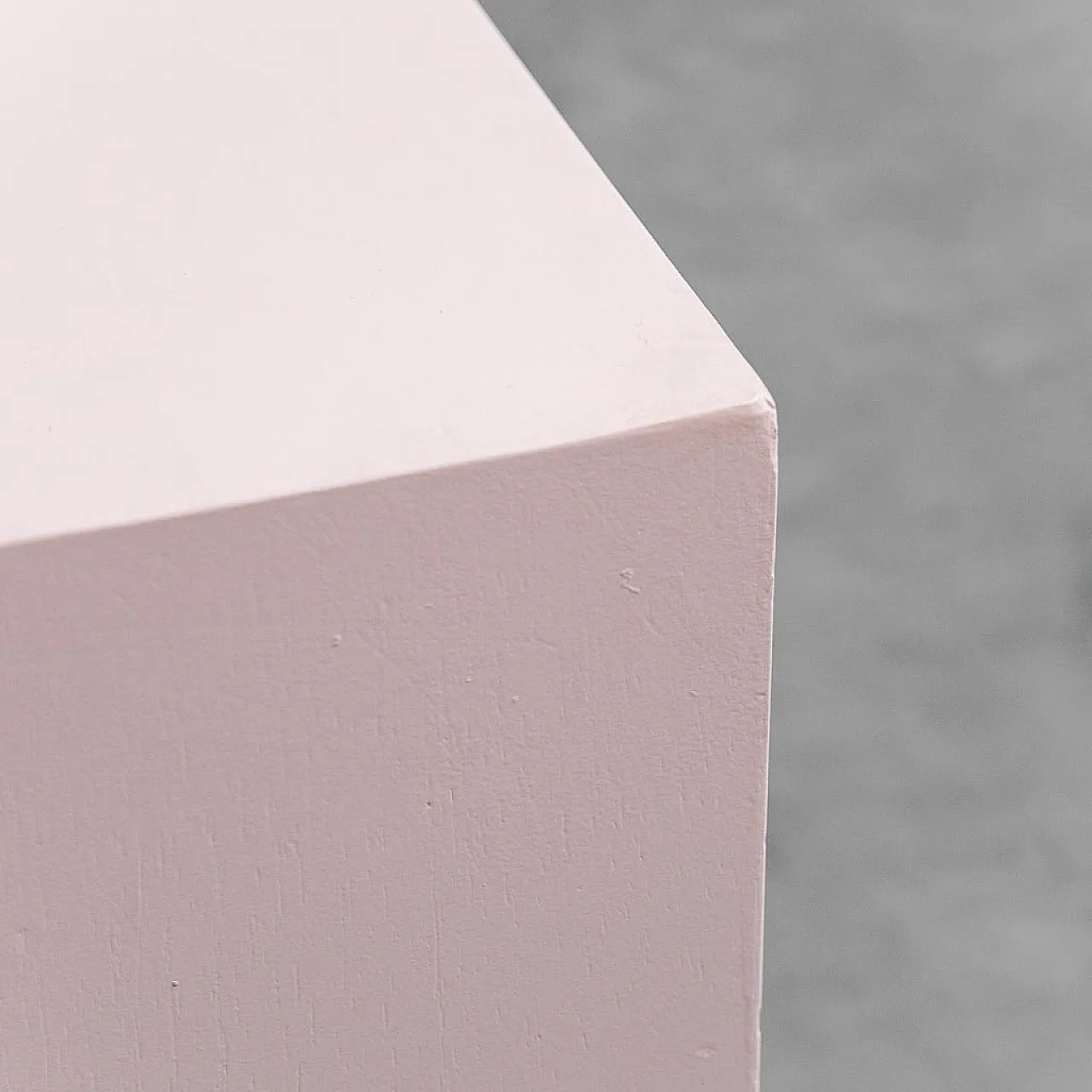 Sideboard sideboard cabinet in pink and white wood, 1960s 7