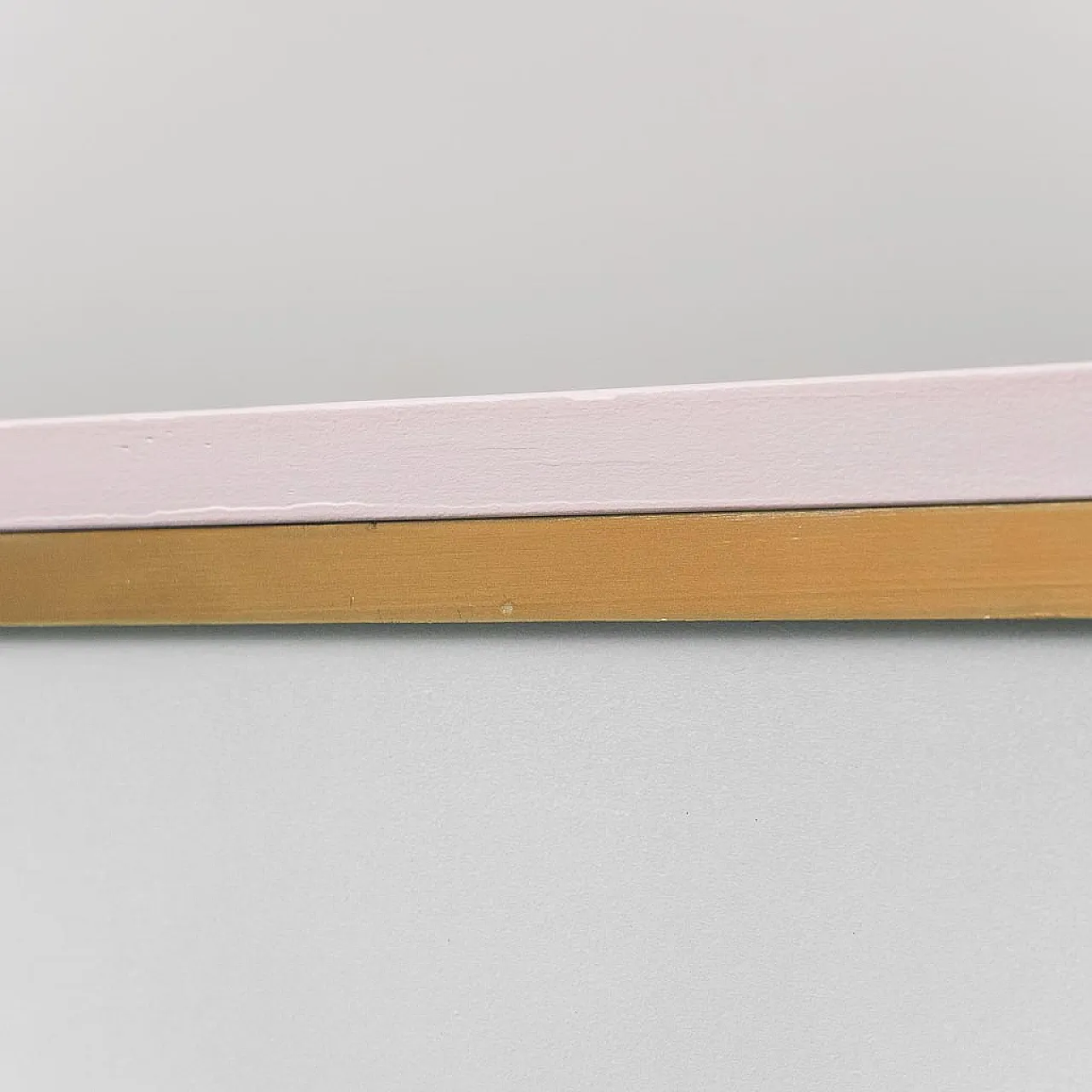 Sideboard sideboard cabinet in pink and white wood, 1960s 9