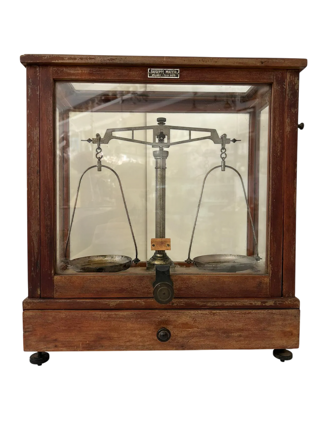 Bilancia analitica da farmacia, anni '50 12