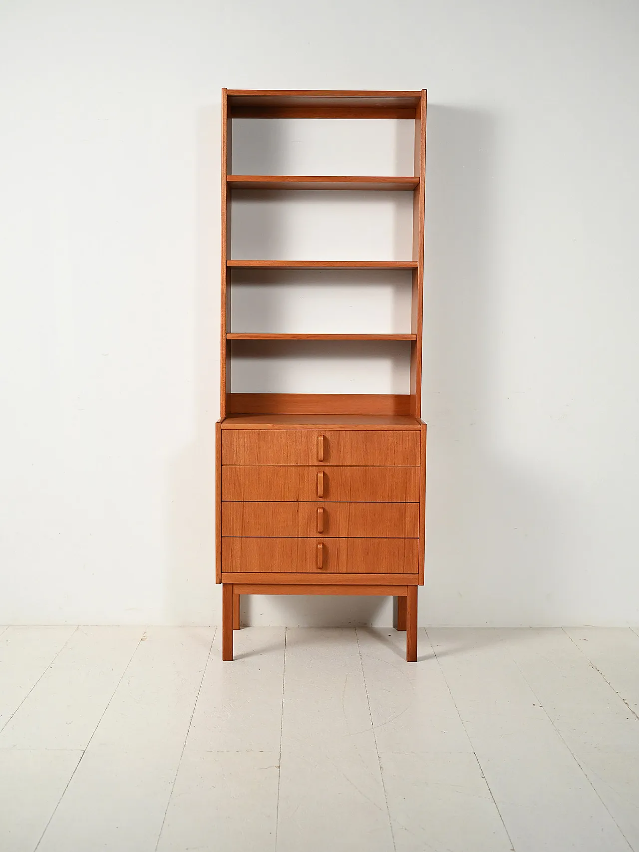 Scandinavian teak bookcase by Bertil Fridhagen for Bodafors, 1960s 2