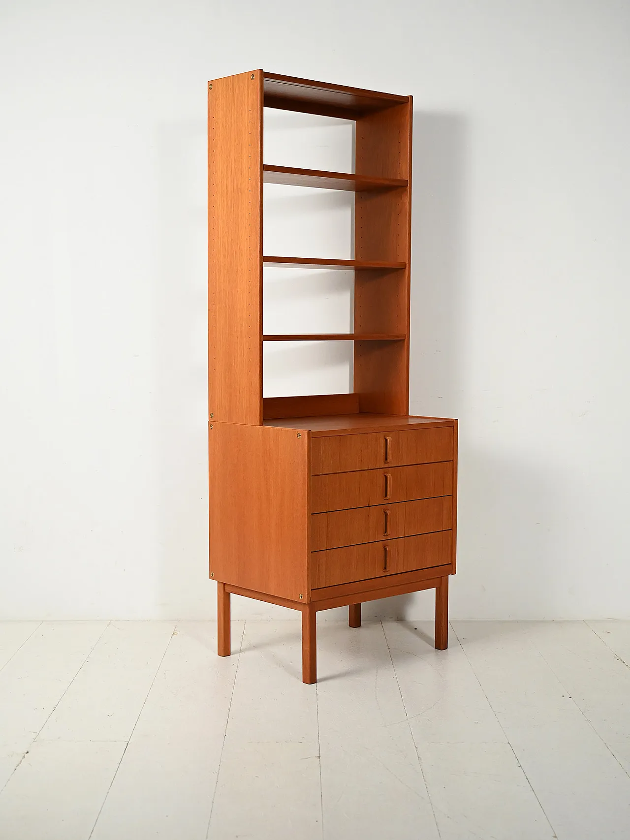 Scandinavian teak bookcase by Bertil Fridhagen for Bodafors, 1960s 3