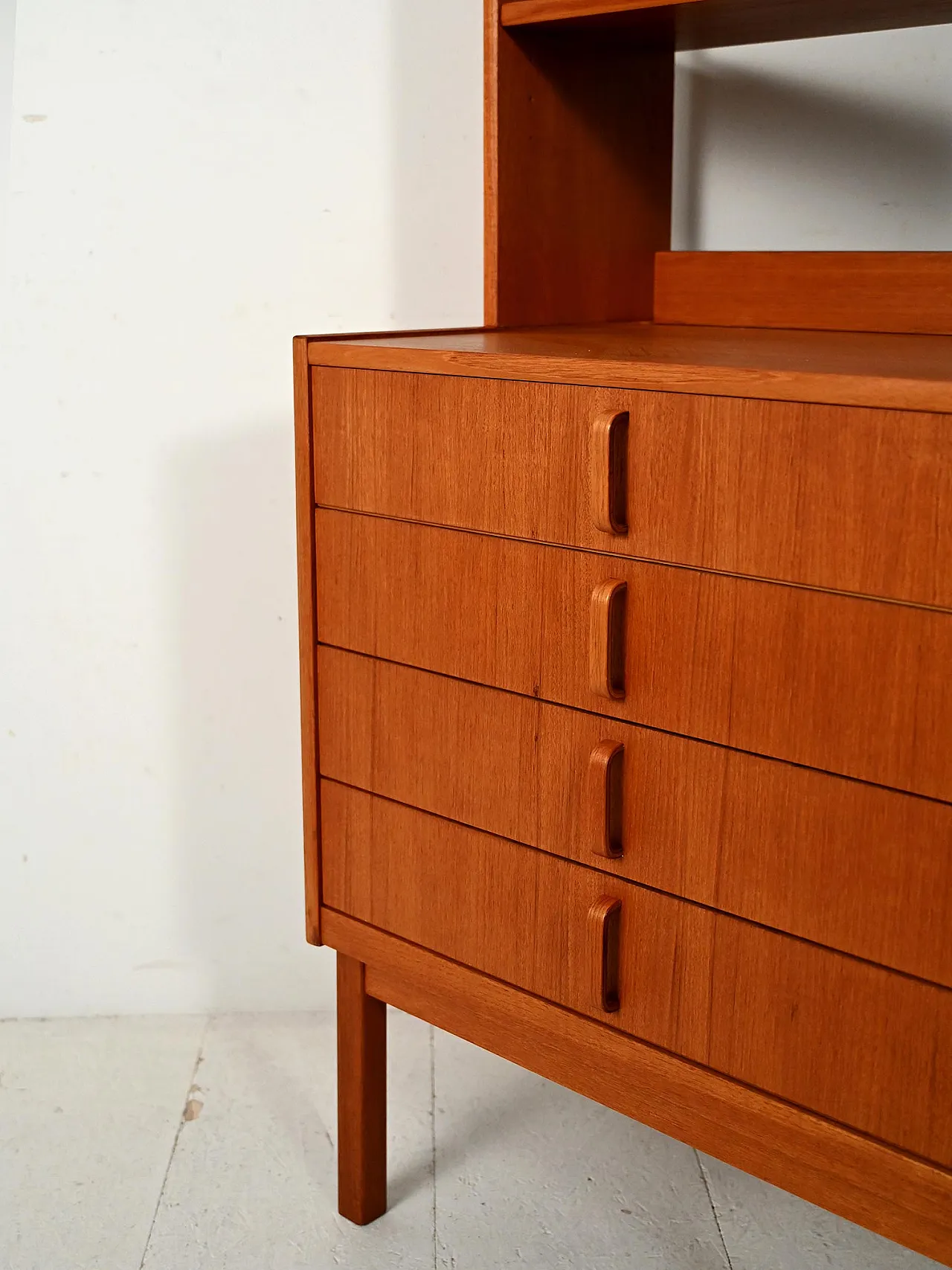 Scandinavian teak bookcase by Bertil Fridhagen for Bodafors, 1960s 5