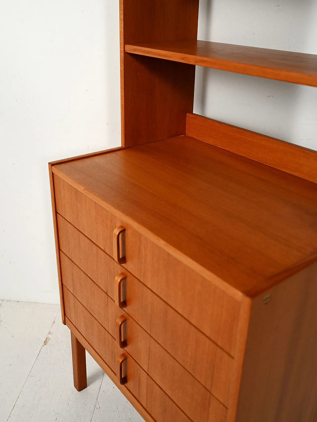 Scandinavian teak bookcase by Bertil Fridhagen for Bodafors, 1960s 6