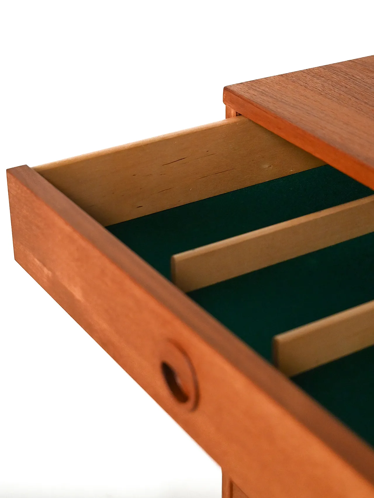 Scandinavian teak chest of drawers with six drawers, 1960s 10