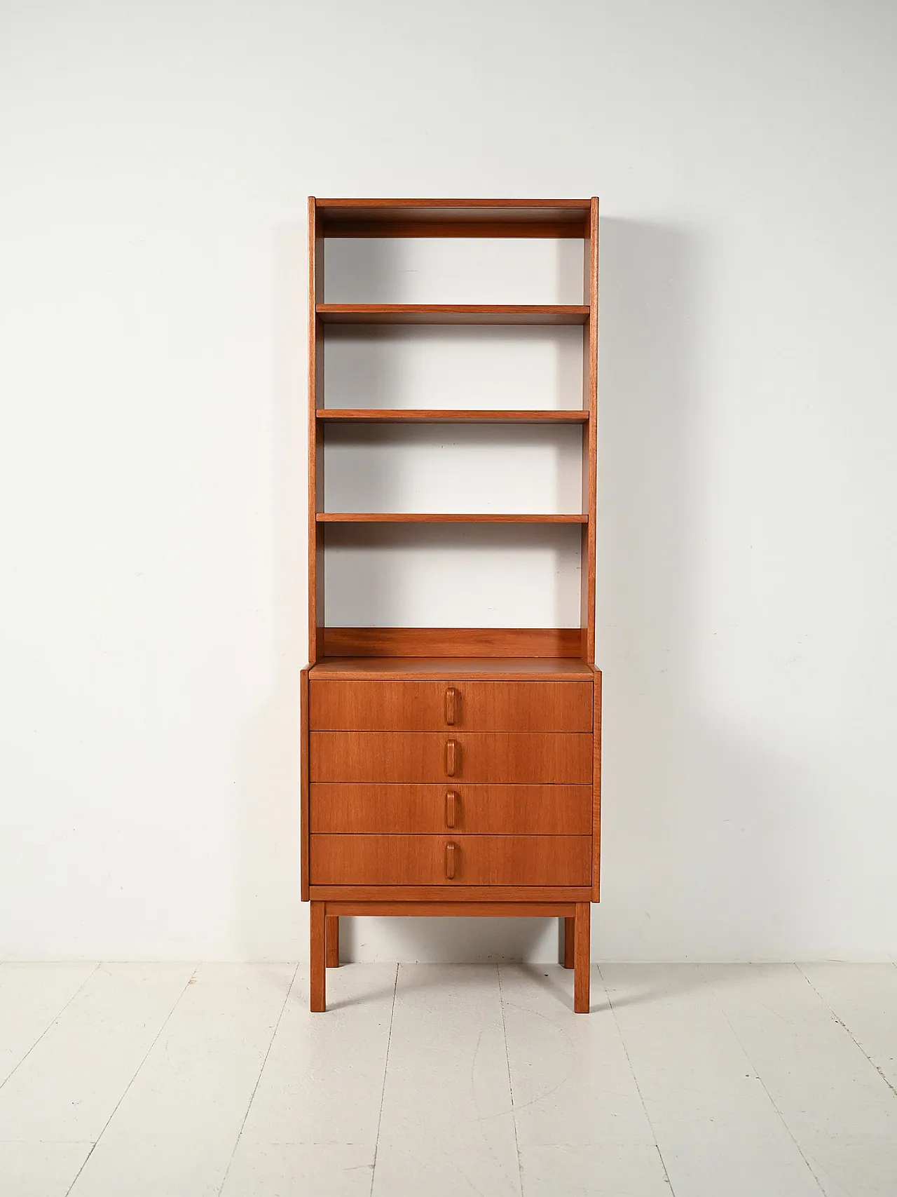 Scandinavian teak bookcase by Bertil Fridhagen for Bodafors, 1960s 2