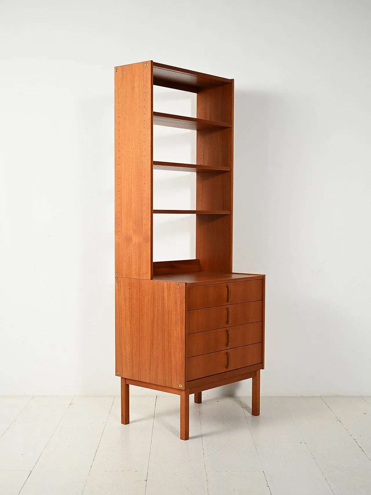 Scandinavian teak bookcase by Bertil Fridhagen for Bodafors, 1960s 3
