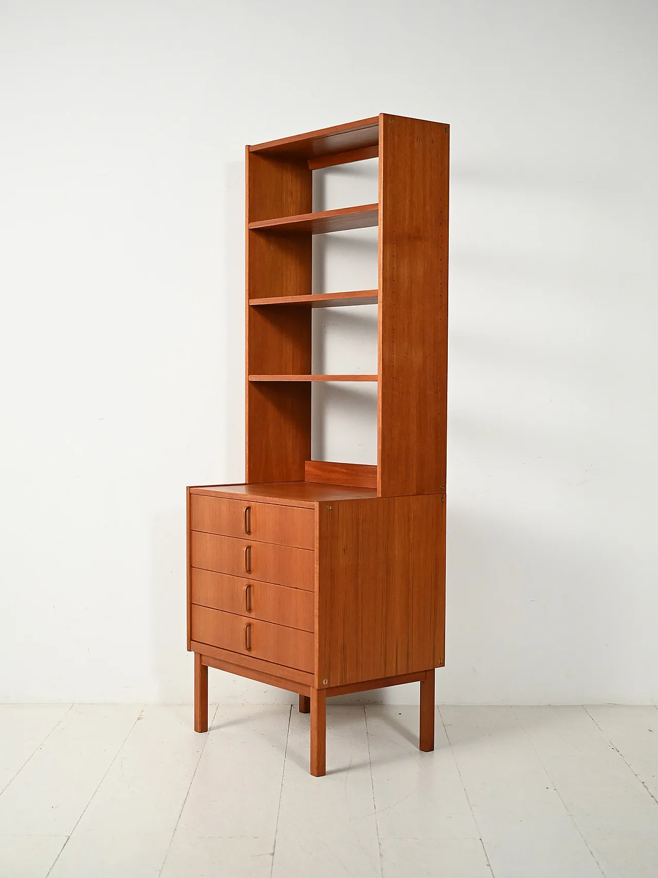 Scandinavian teak bookcase by Bertil Fridhagen for Bodafors, 1960s 4