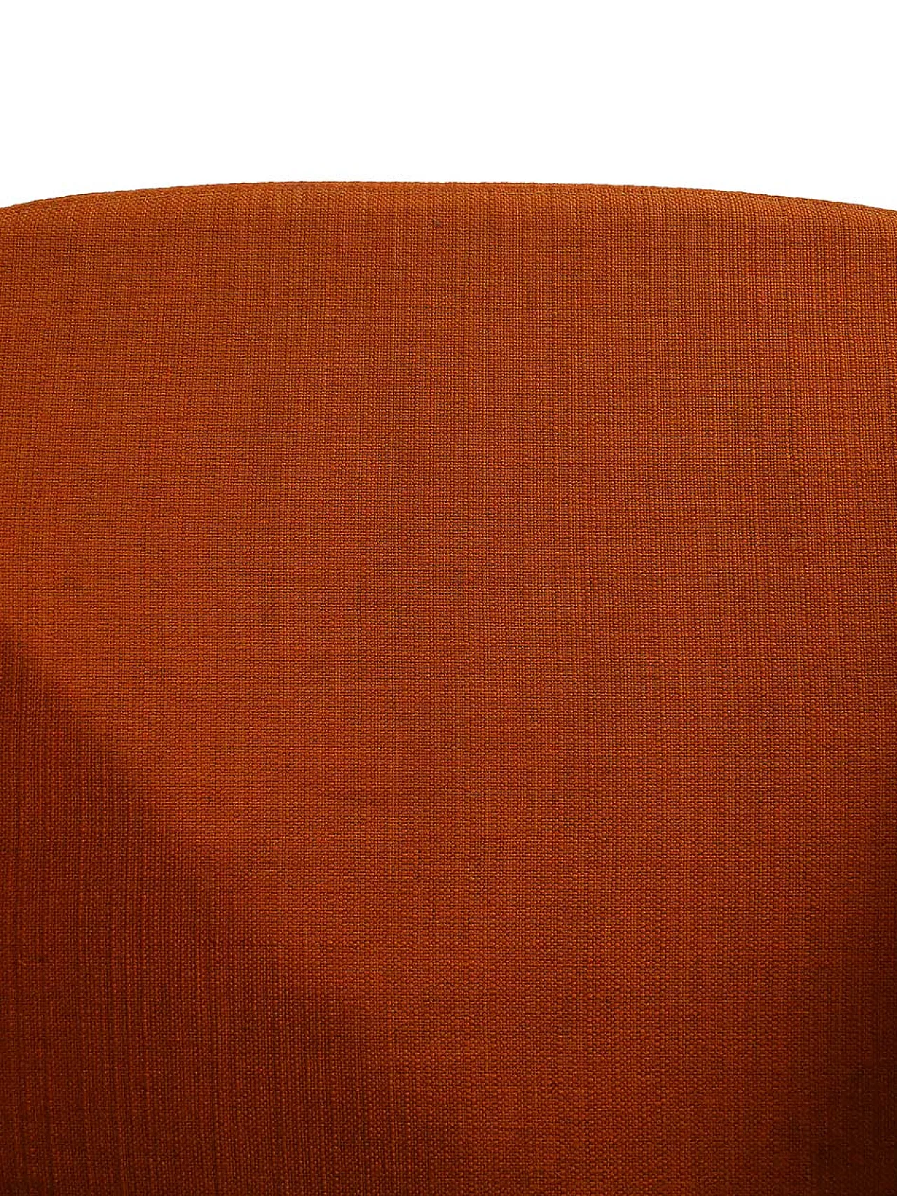 Pair of orange Oslosund armchairs by Kinnarps, 1950s 10