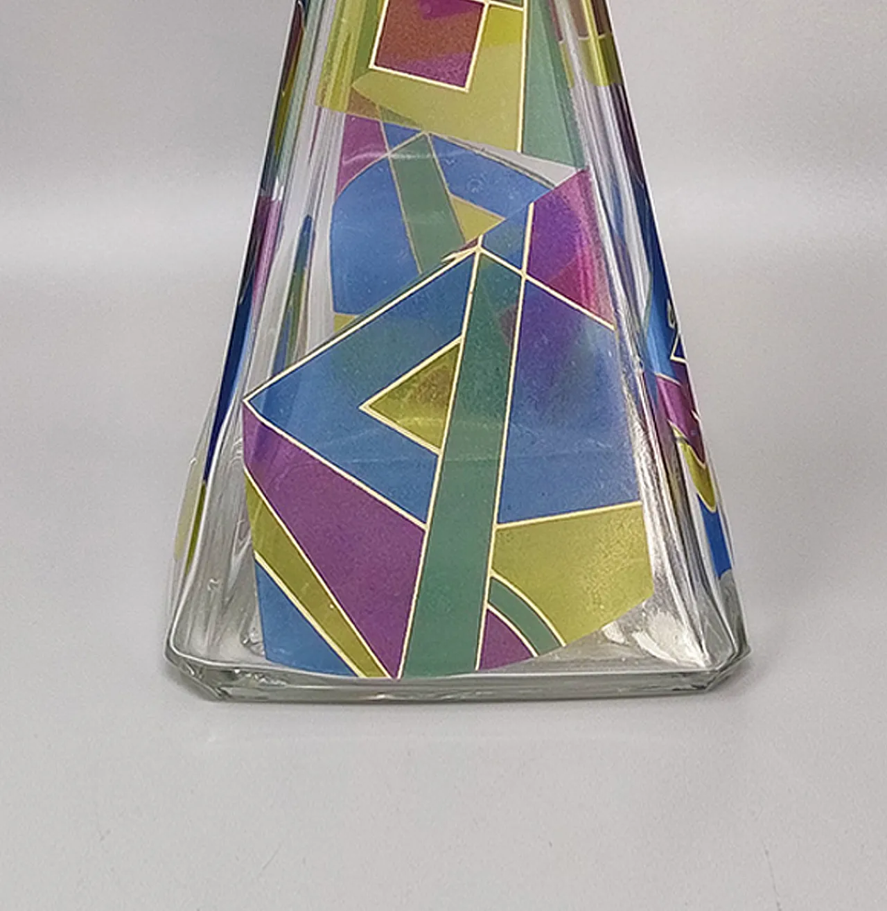 Decanter or Decorative Bottle by Luigi Bormioli, 1970s 6