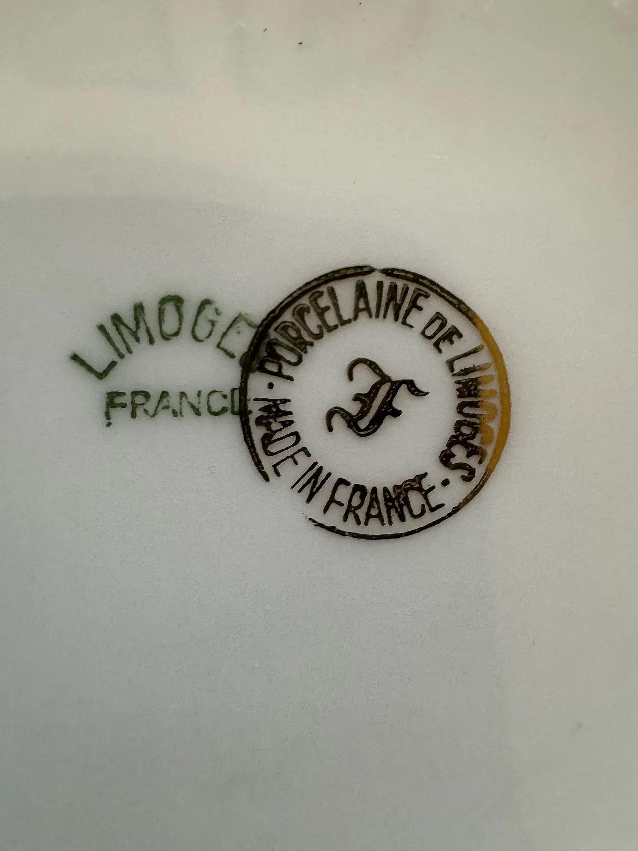 7 barattoli da cucina porcellana di Limoges, anni '50 1