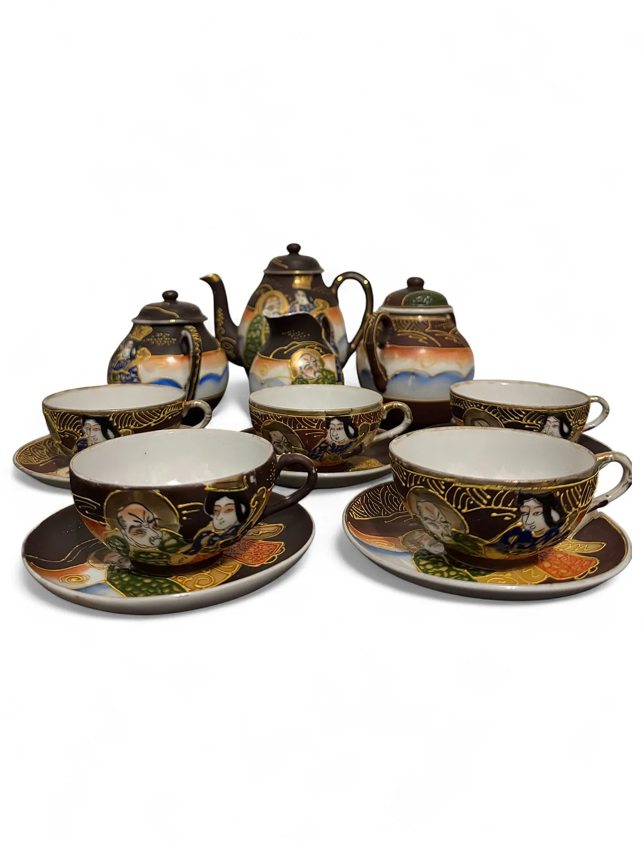 Servizio da te e caffe Satsuma, Giappone 1