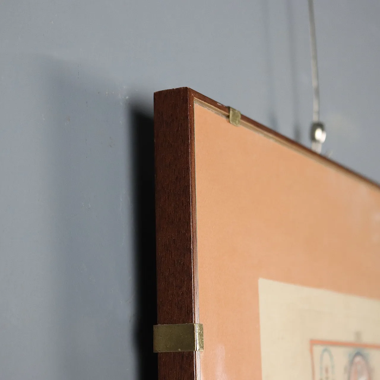 Pair of hand-coloured engravings, 18th century 9