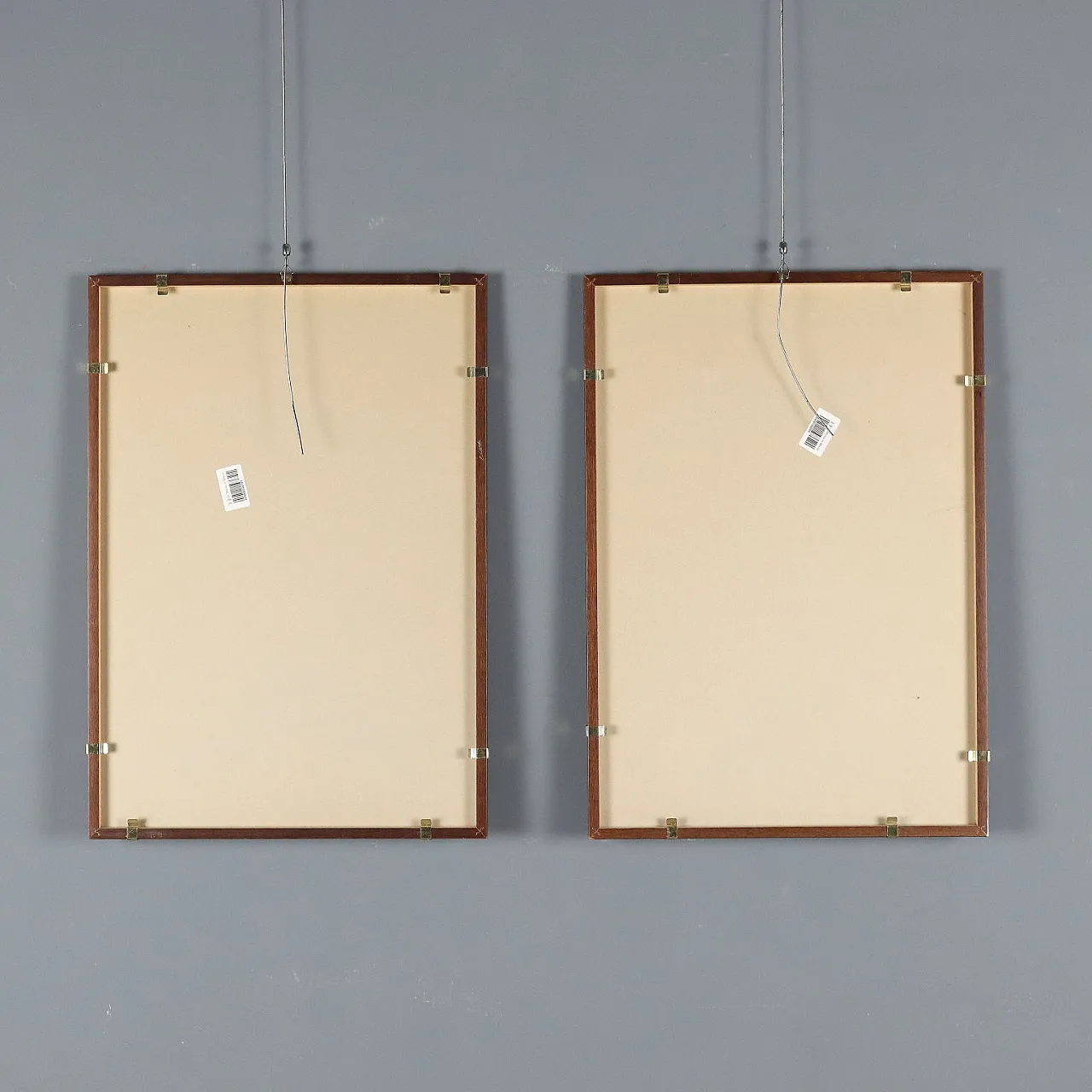 Pair of hand-coloured engravings, 18th century 10