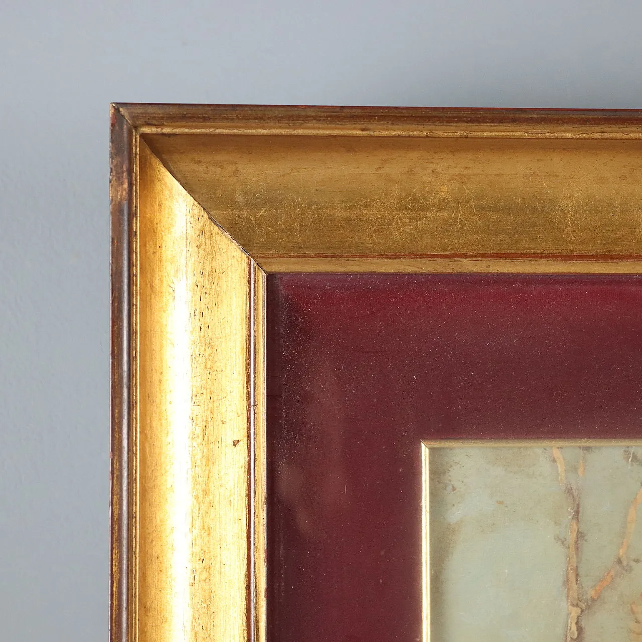 Landscape, oil on canvas with frame, 20th century 10